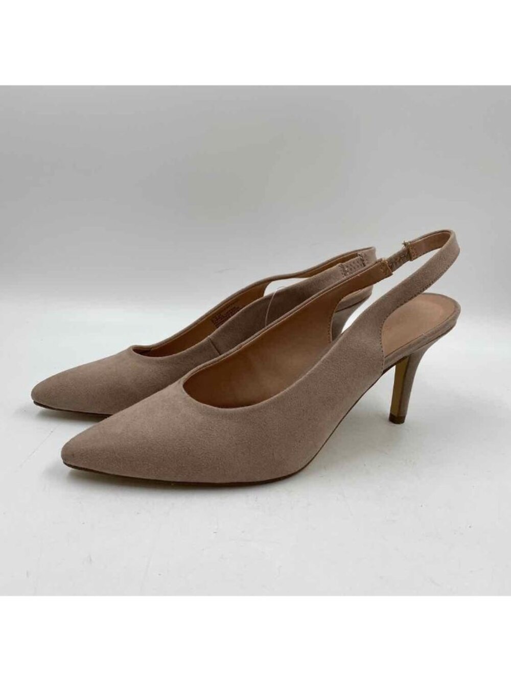 Madden Women's Shoe Size 8.5 Tan Solid Slingbacks